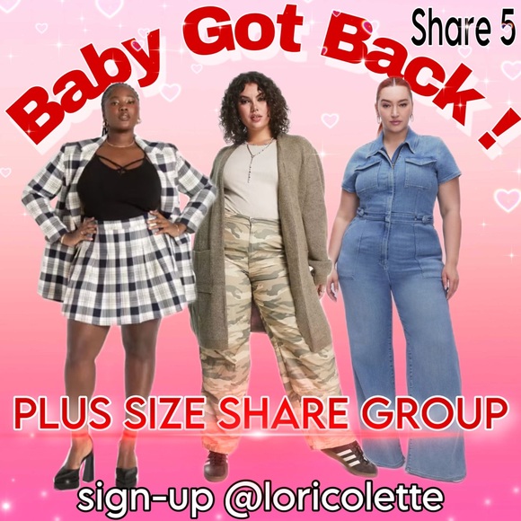 CLOSED 9/16/24 “Baby Got Back” Weekly Plus Size Group - Picture 2 of 7